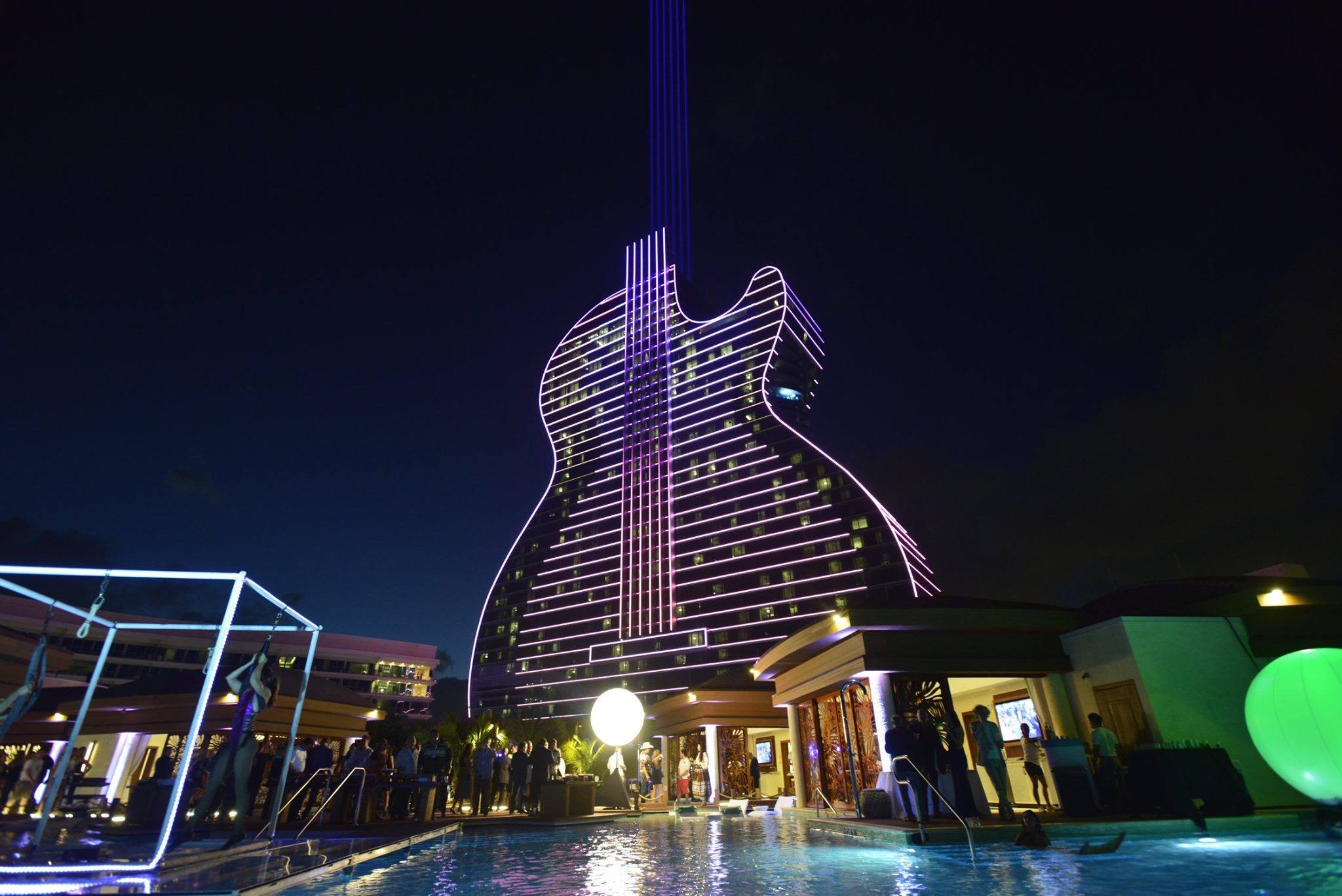Hard Rock Hotel chitarra